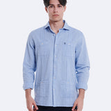 CAMISA CUBANA LINO