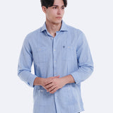 CAMISA CUBANA LINO