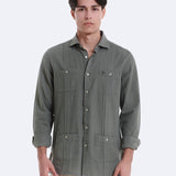 CAMISA CUBANA LINO