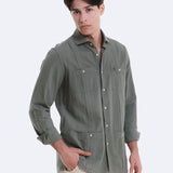 CAMISA CUBANA LINO