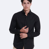 CAMISA SLIM CUELLO ALTO