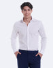 CAMISA ESTRUCTURA SLIM FIT PUÑO MIXTO