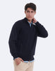 PLAIN ZIP-UP CARDIGAN