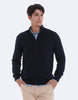 PLAIN ZIP-UP CARDIGAN