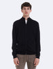PLAIN ZIP-UP CARDIGAN