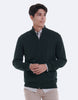 PLAIN ZIP-UP CARDIGAN