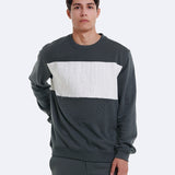 SUDADERA BICOLOR PANELES NEWPORT