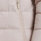 CAZADORA ACOLCHADA CAPUCHA ENCERADO