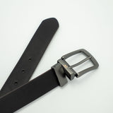 CINTURON VESTIR TEXTURA REVERSIBLE