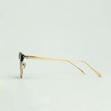 GAFAS SOL METAL DORADO