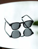 GAFAS SOL GEOMETRICAS NEGRO
