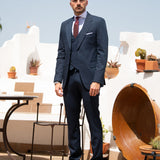 AMERICANA TRAJE MEZCLILLA