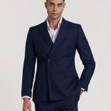 AMERICANA TRAJE CRUZADO LANA