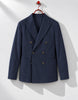 BLAZER CRUZADA LISA ALGODON
