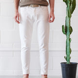 PANTALON VAQUERO SLIM CROP FIT