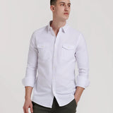 CAMISA OXFORD BOLSILLOS