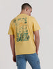 T-SHIRT ESTAMPADA NAS COSTAS COM ESTAMPA VINTAGE