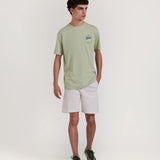 T-SHIRT COM ESTAMPA DE SOL