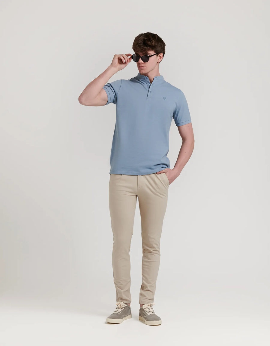 POLO LISO CUELLO MAO