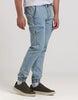 PANTALON VAQUERO CARGO JOGGER CORDONES
