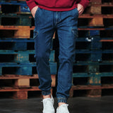 PANTALON VAQUERO CARGO JOGGER CORDONES