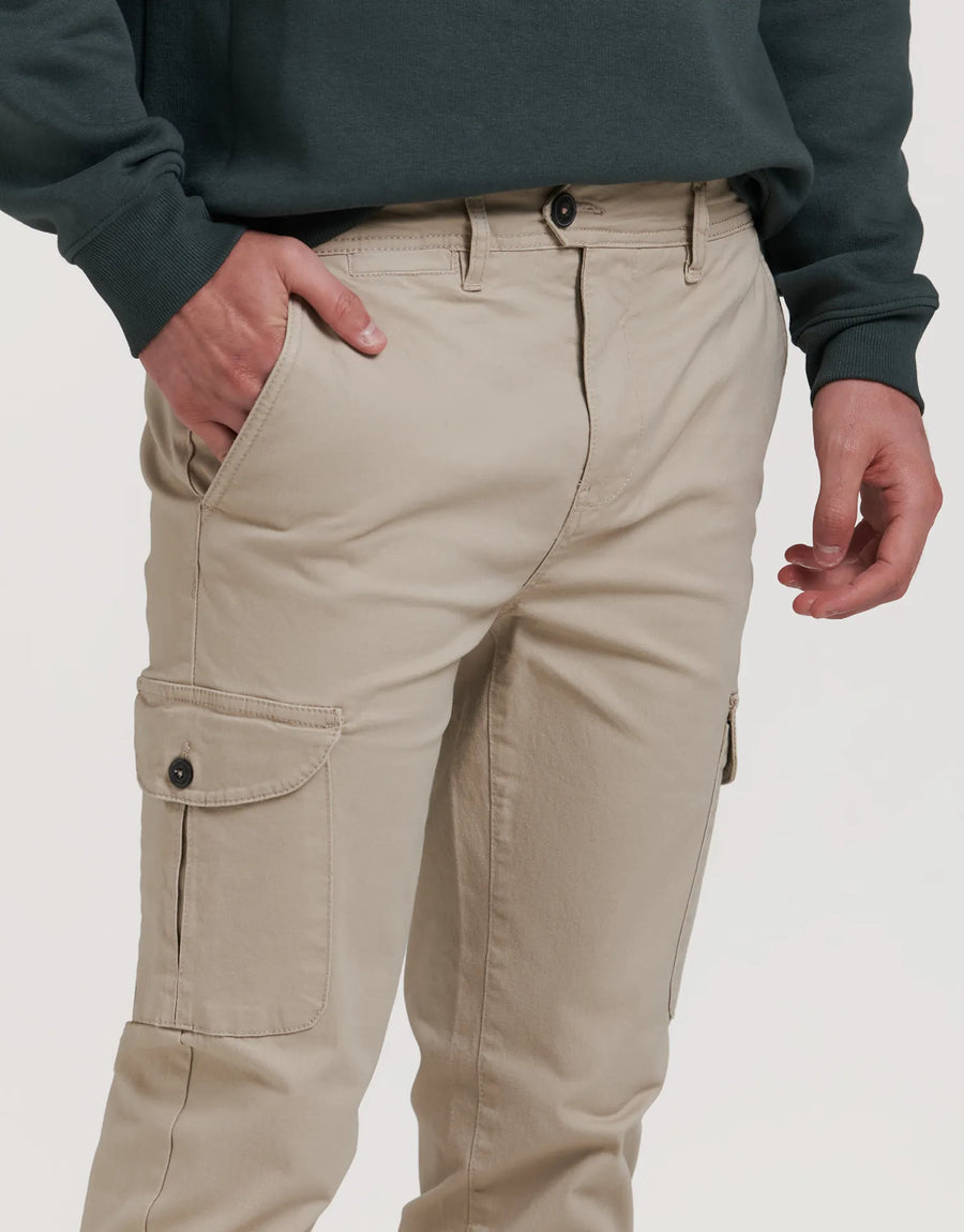 PANTALON CHINO CARGO Z07