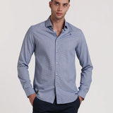 CAMISA MICRO PATA GALLO SLIM FIT