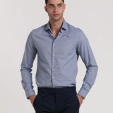 CAMISA MICRO PATA GALLO SLIM FIT
