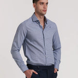 CAMISA MICRO PATA GALLO SLIM FIT