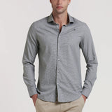 CAMISA MICRO PATA GALLO SLIM FIT