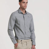CAMISA MICRO PATA GALLO SLIM FIT