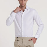 CAMISA ESTRUCTURA SLIM FIT CUELLO ALTO