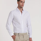 CAMISA ESTRUCTURA SLIM FIT CUELLO ALTO