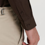 CAMISA ESTRUCTURA SLIM FIT CUELLO ALTO