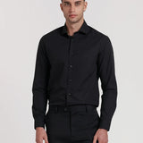 CAMISA ESTRUCTURA SLIM FIT CUELLO ALTO