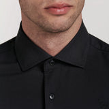 CAMISA ESTRUCTURA SLIM FIT CUELLO ALTO