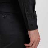 CAMISA ESTRUCTURA SLIM FIT CUELLO ALTO