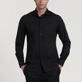 CAMISA ESTRUCTURA SLIM FIT CUELLO ALTO