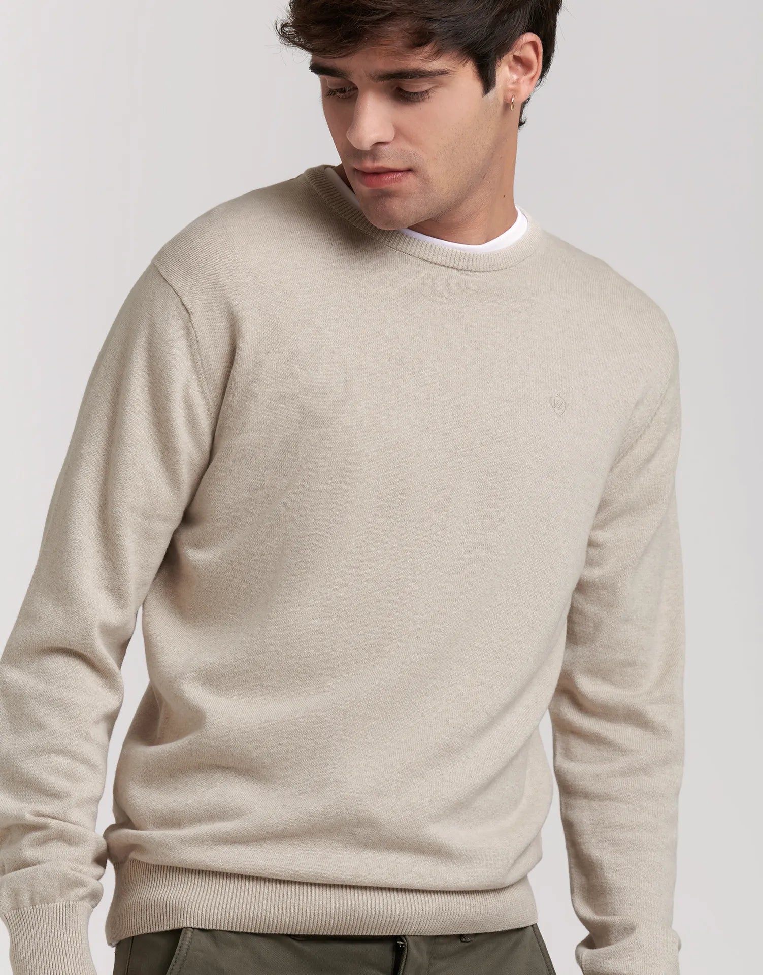 JERSEY LISO CUELLO REDONDO
