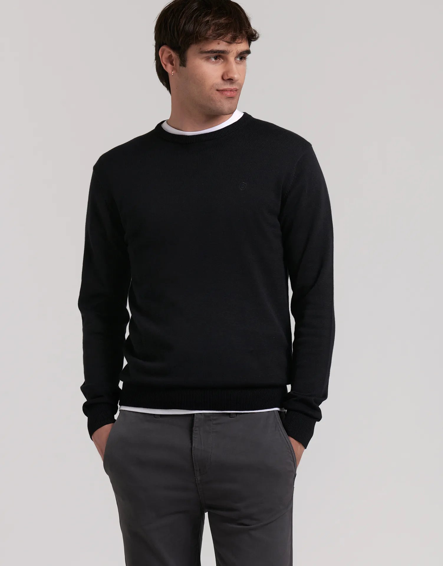 JERSEY LISO CUELLO REDONDO