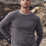 PLAIN STRUCTURED JERSEY
