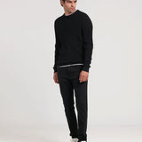 PLAIN RIBBED SWEATER