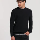 PLAIN RIBBED SWEATER