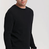 PLAIN RIBBED SWEATER
