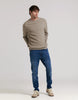 PLAIN RIBBED SWEATER