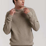 PLAIN RIBBED SWEATER