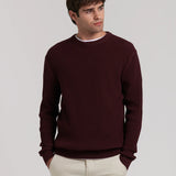 PLAIN RIBBED SWEATER
