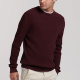 PLAIN RIBBED SWEATER