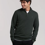 STRUCTURED HALF-ZIP JERSEY