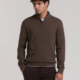 STRUCTURED HALF-ZIP JERSEY